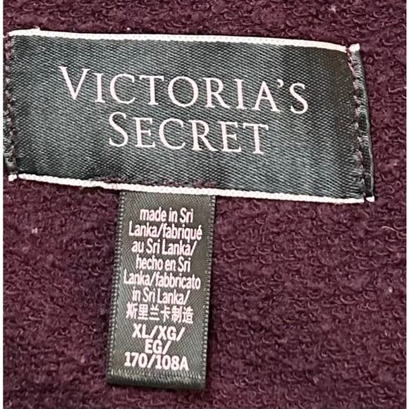 Victoria's Secret Hoodie Purple Pullover Logo Size XL - Picture 12 of 13